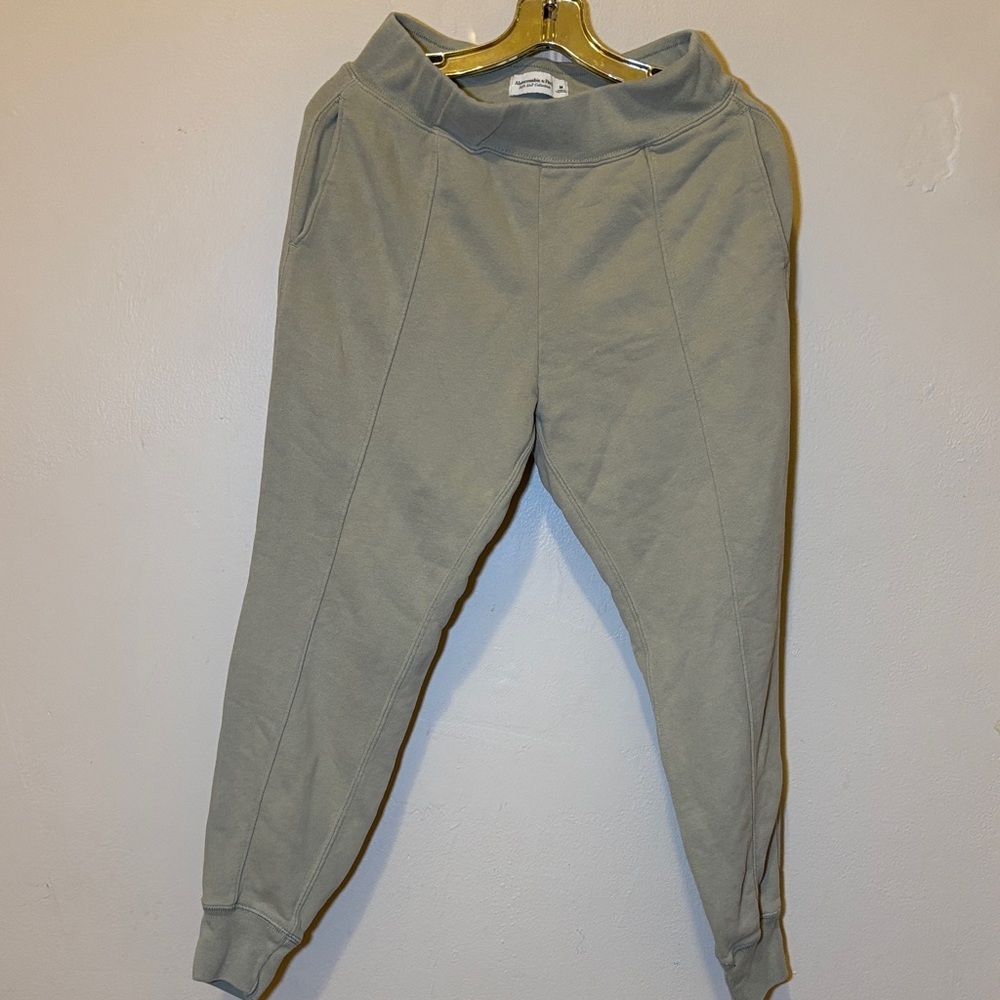Abercrombie & Fitch Gray Track Pants
